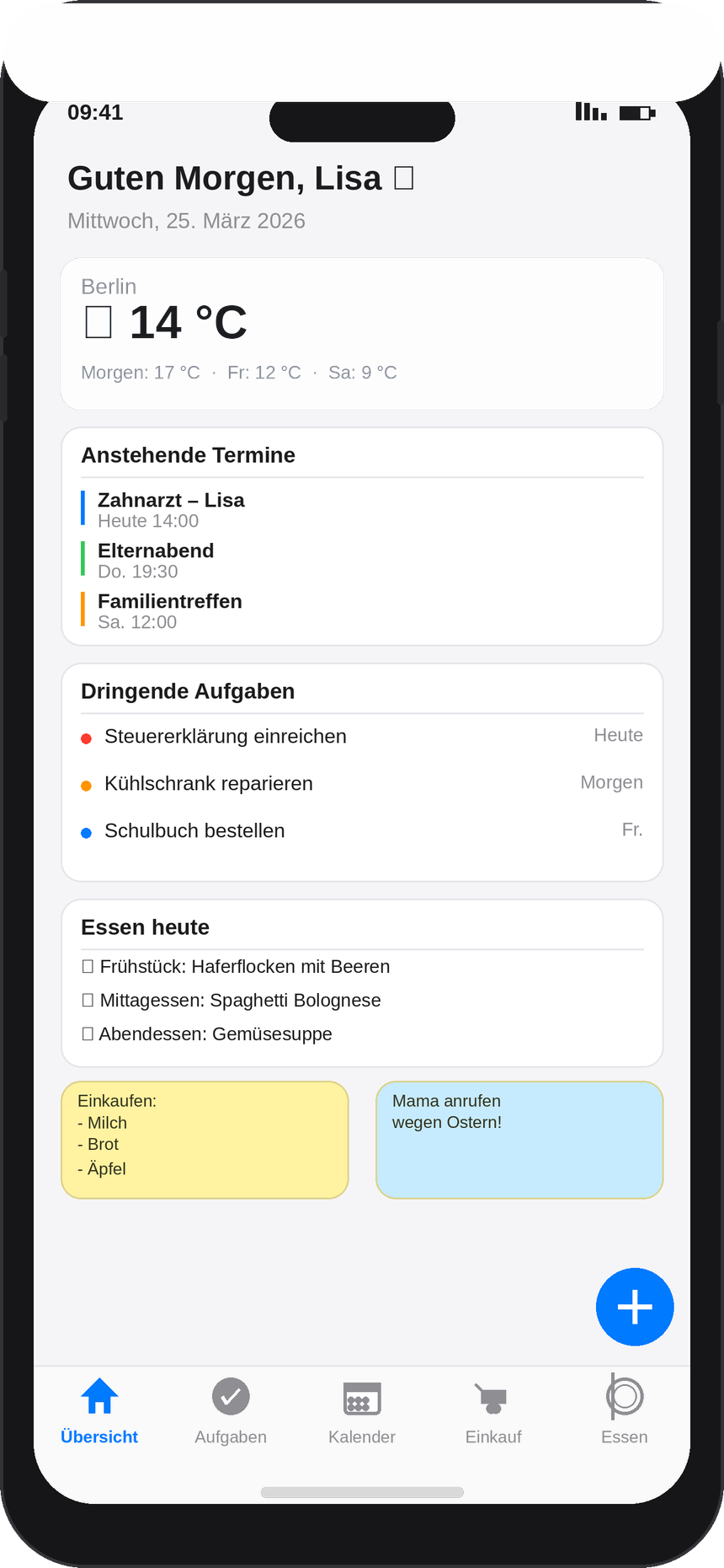 Oikos Dashboard