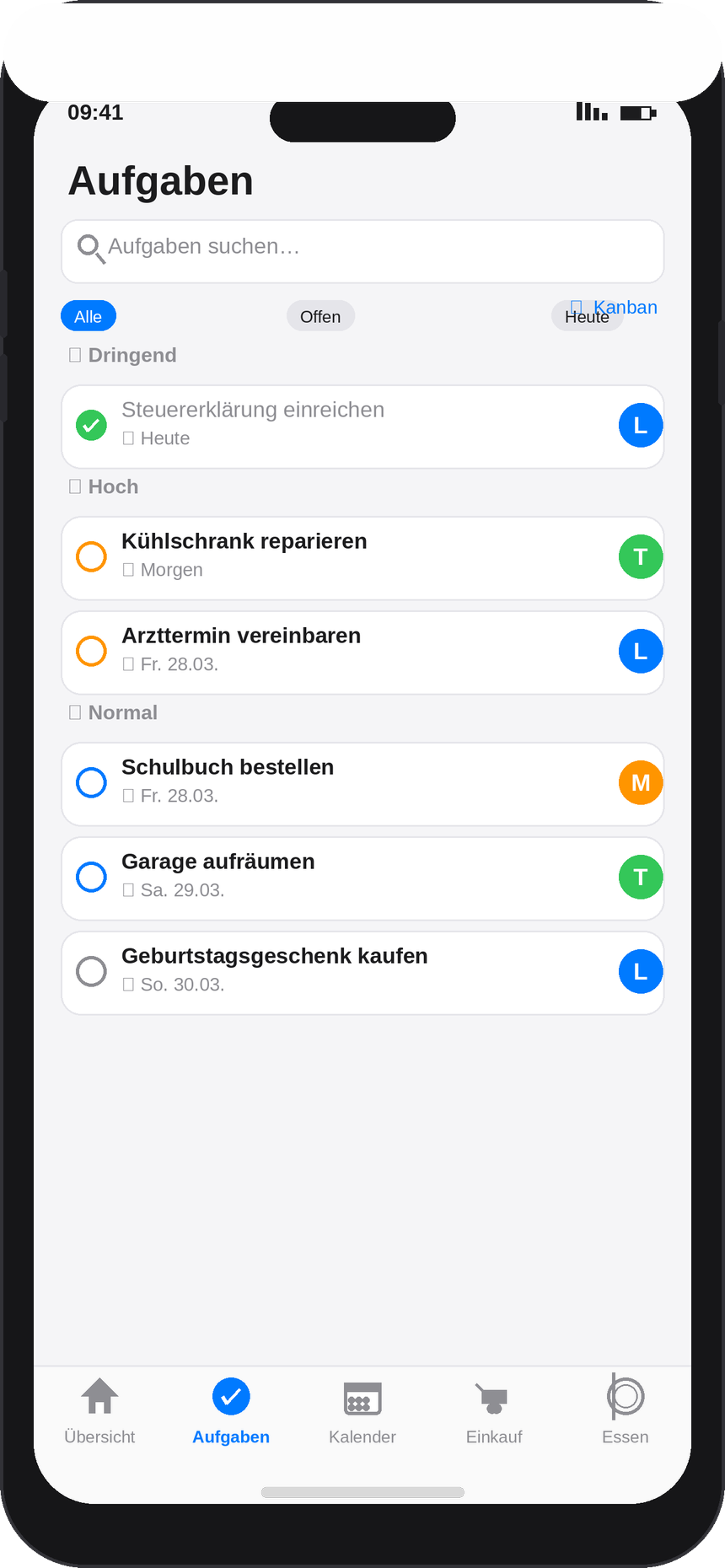 Aufgaben